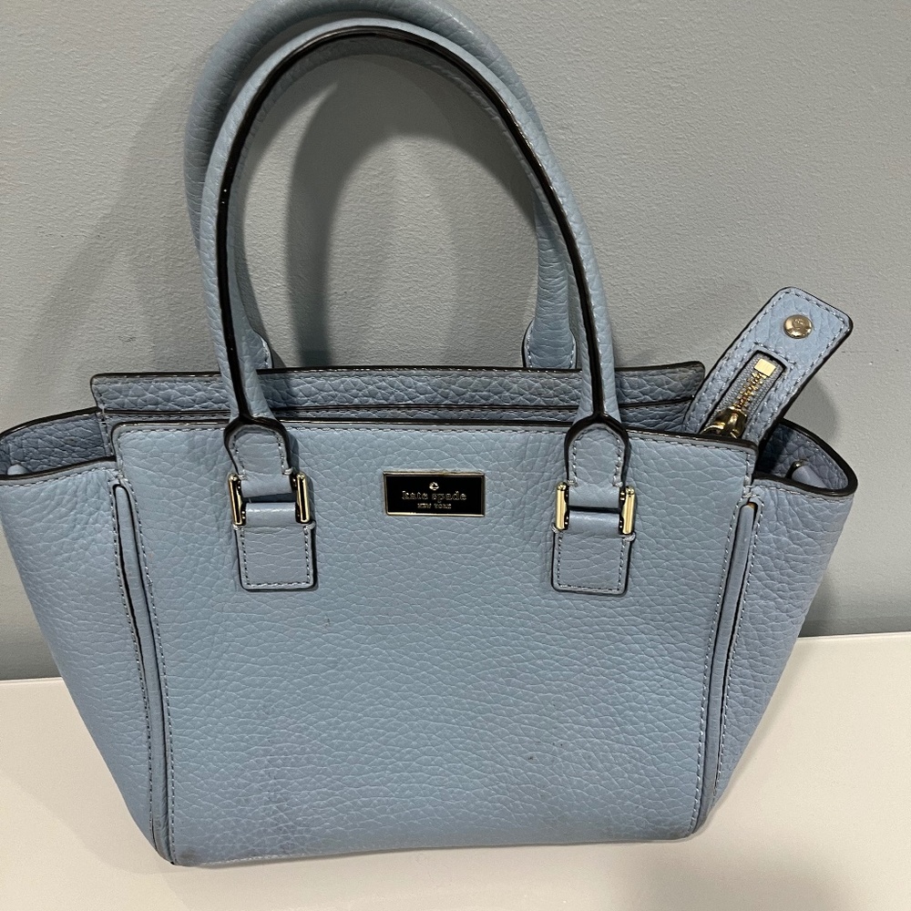 Kate spade leather satchel handbag